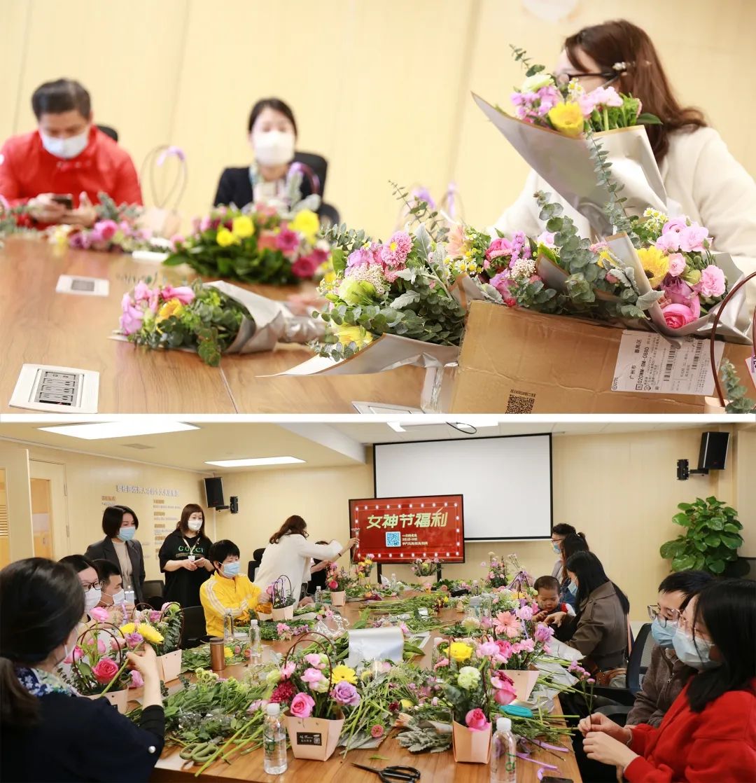 一场特别的胎教：广州安和泰举办女神节花艺插花沙龙