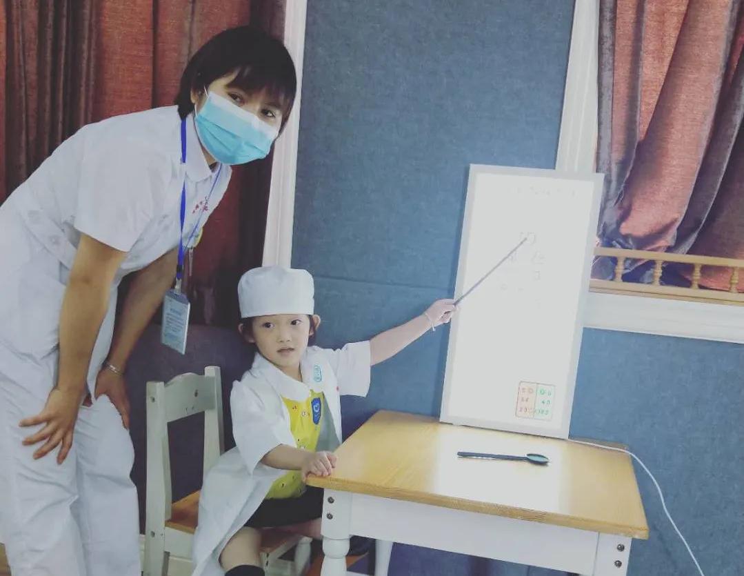 「我是眼科小医生」——常德市第四人民医院走进幼儿园