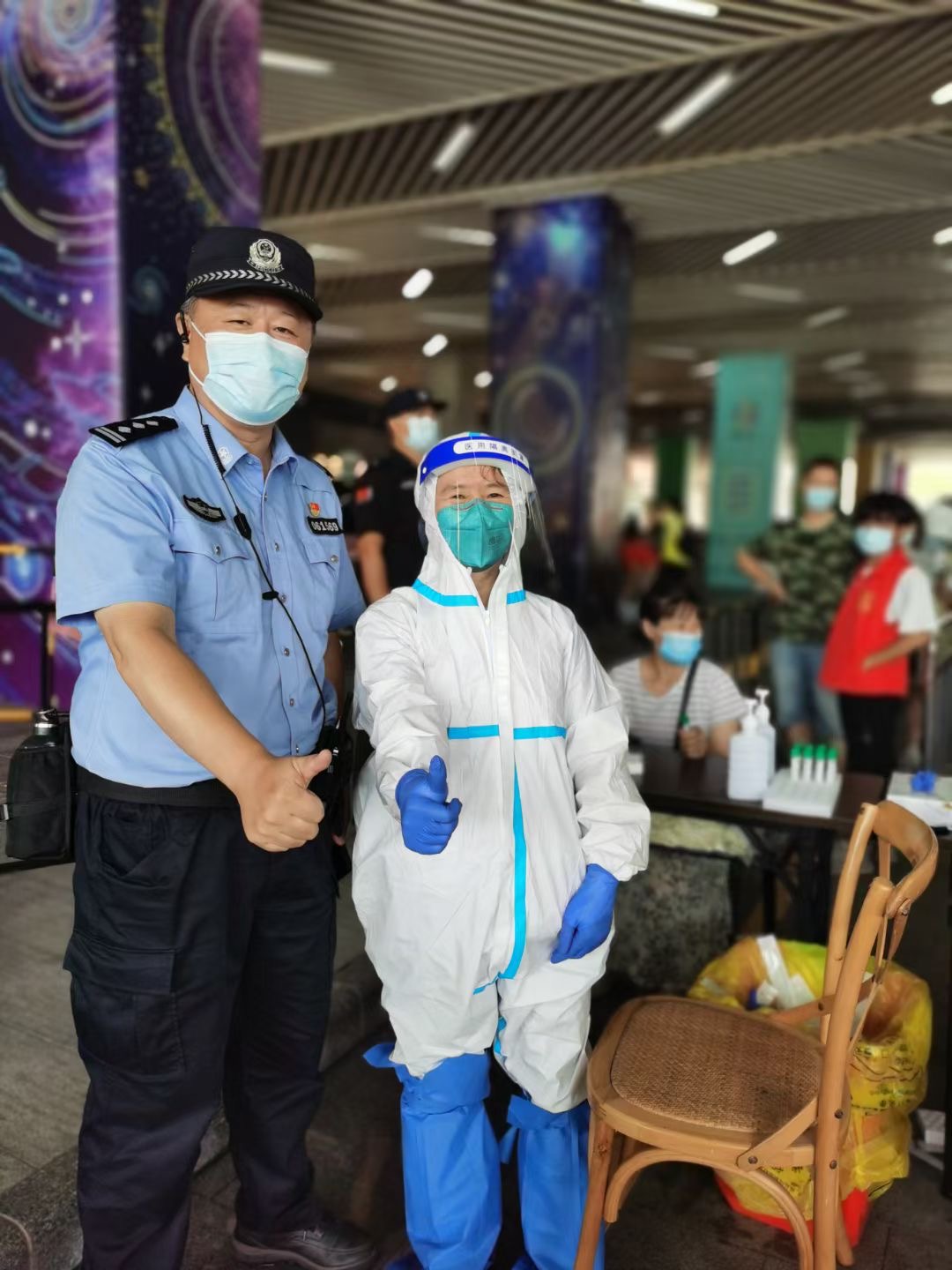 「三高」采样队齐上阵，深圳市龙岗区人民医院「全村最硬的龙鳞」都献出来了