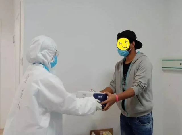 西安城北医院一位来自太平洋岛国——基里巴斯的留观者