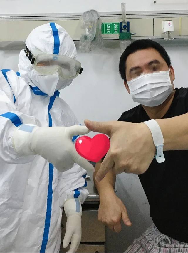 广州从化新冠肺炎患者治愈出院，护士送他 365 颗幸运星