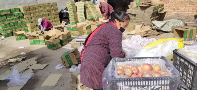 爱心传递「苹」安武汉向武汉环卫工人捐赠 1800 箱苹果