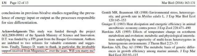那些年在SCI论文里求过的婚——一生所爱：科研和你