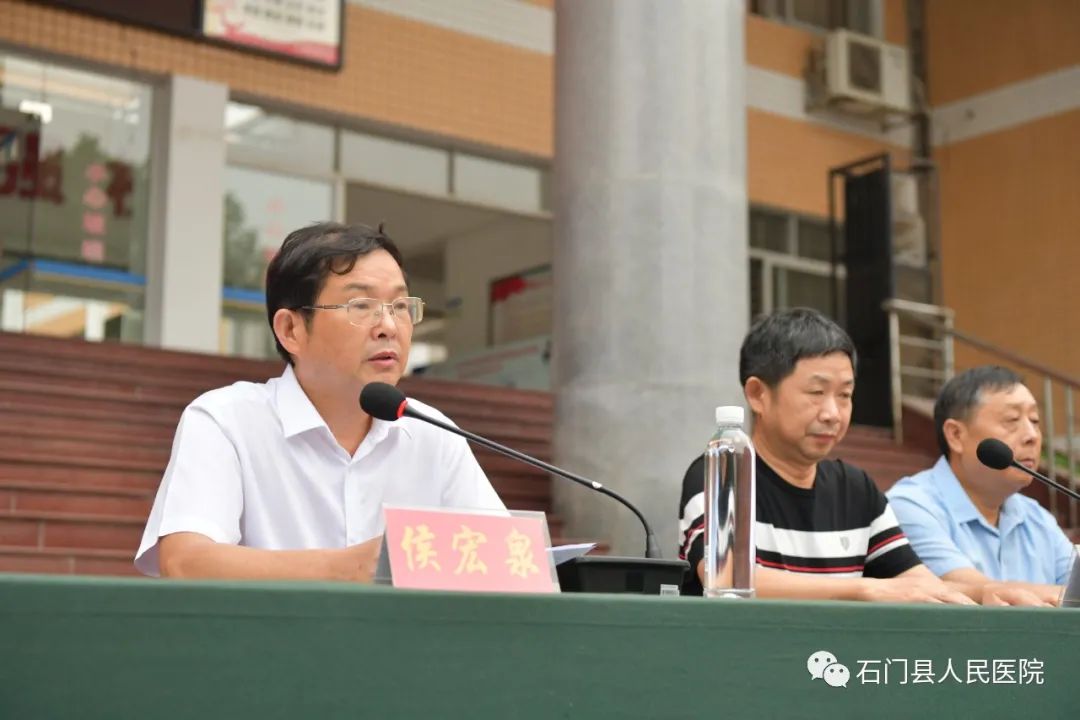 连续四年在石门一中开展的这场活动，场面依然还是这么火爆