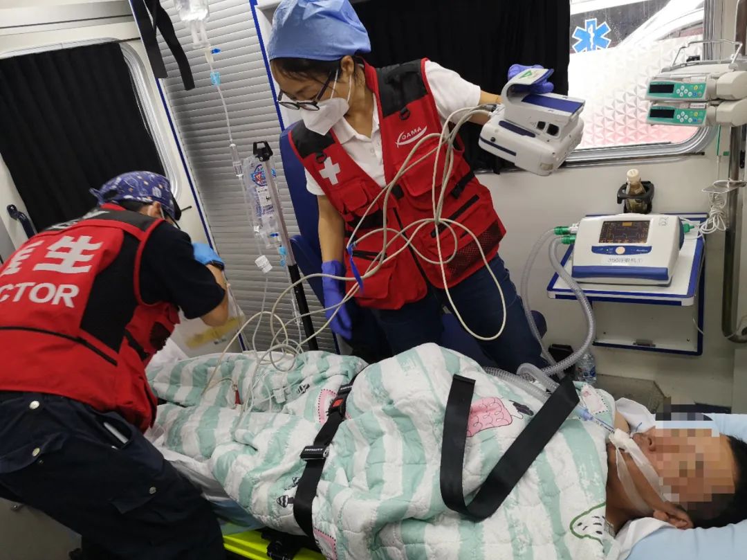 紧急医疗转运案例分享，重症患者医疗转运实录