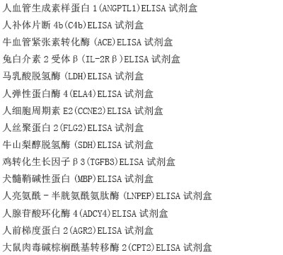 人血凝素(HA)ELISA试剂盒