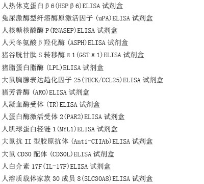 人葡萄球菌蛋白A(SPA)ELISA试剂盒