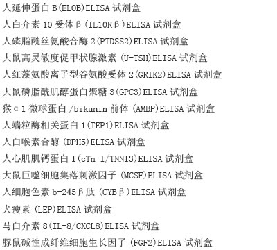 人腺苷三磷酸结合盒转运体A1(ABCA1)ELISA试剂盒