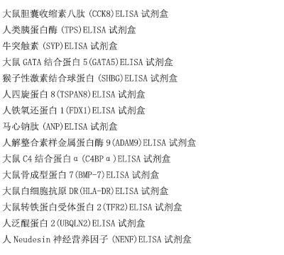 人前白蛋白(PA)ELISA试剂盒