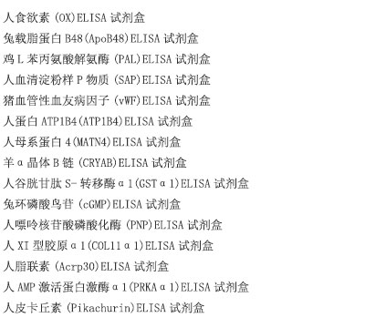 人细胞膜表面免疫球蛋白(SmIg)ELISA试剂盒