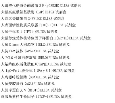 小鼠红细胞生成素(EPO)ELISA试剂盒