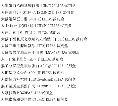 小鼠乙型肝炎核心抗体(HBcAb)ELISA试剂盒