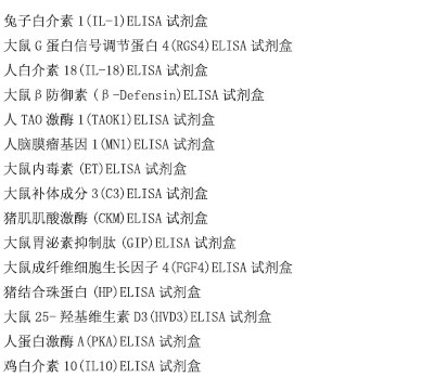 小鼠胚胎干细胞系MESPU30(M30)ELISA试剂盒