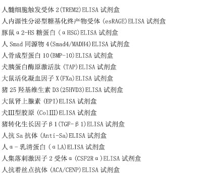 小鼠凝血因子Ⅹ(FⅩ)ELISA试剂盒