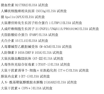 猪D二聚体(D2D)ELISA试剂盒