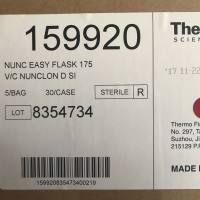 Nunc货号159920现货175cm²培养瓶19121878899上海睿安生物