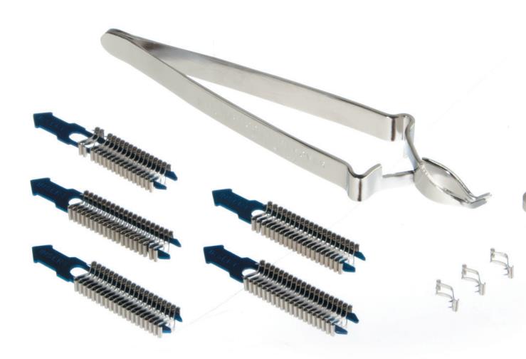 小动物伤口缝合器