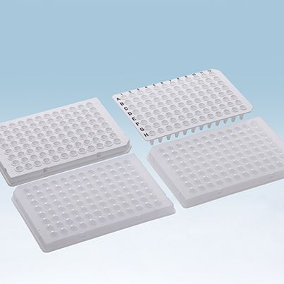 Cellpro赛普0.2ml 96孔PCR板-半裙边，透明，黑字