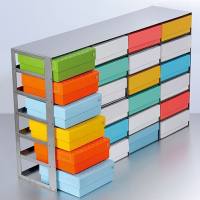 Biologix/巴罗克560*137*229不锈钢系列冻存架
经济系列框架型-可定制