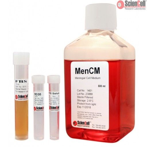 ScienCell脑膜细胞培养基MenCM（货号1401）