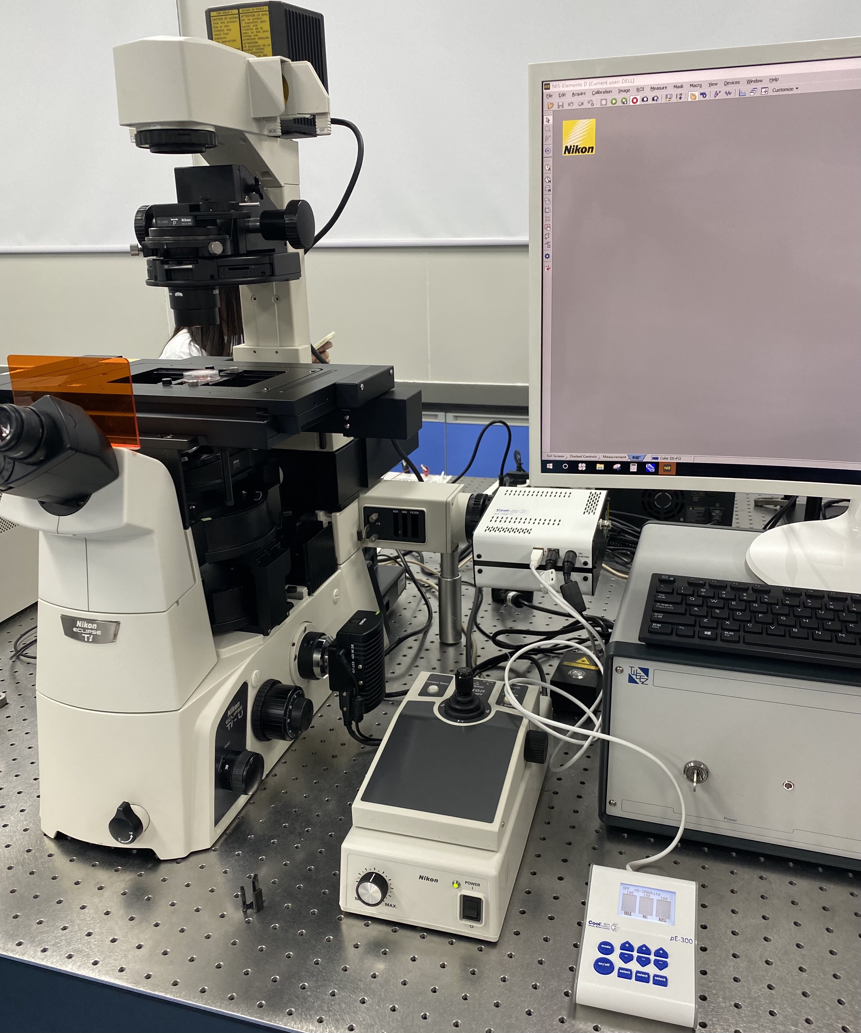 广州科适特CoolLED荧光光源暨南大学装机
