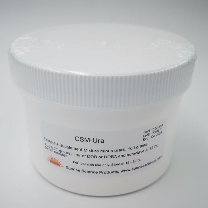 Yeast Carbon Base Powder, 500 grams(Sunrise Science; CAT# 4361-500)
