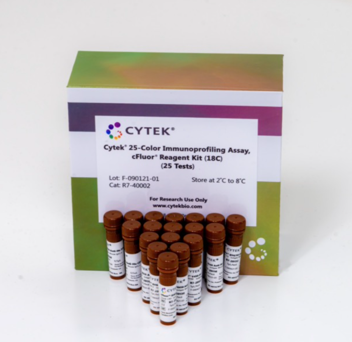 Cytek推出25色免疫分型试剂盒—深入免疫研究，简化多色流式