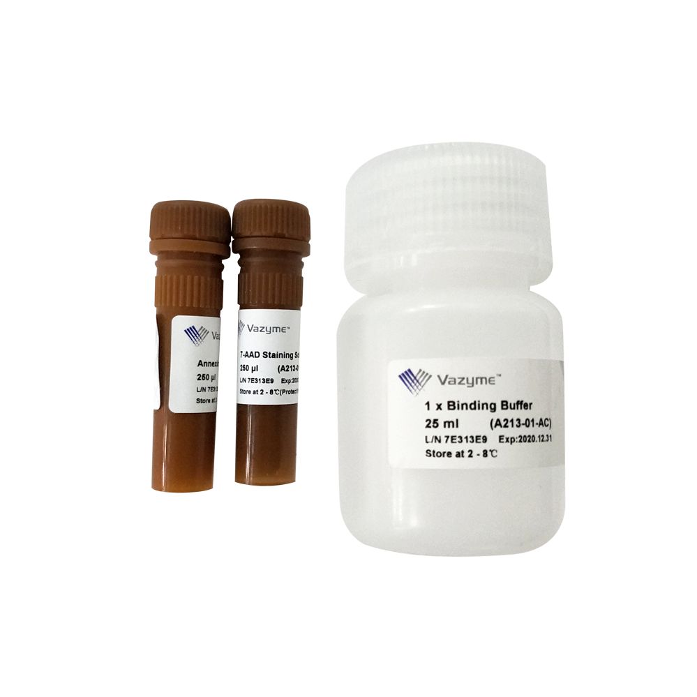 Annexin V-PE/7-AAD Apoptosis Detection Kit（A213）