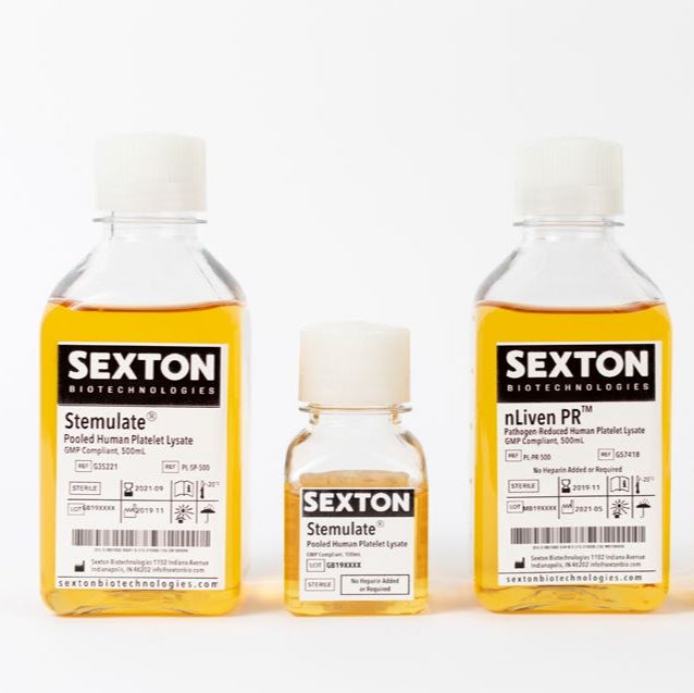SEXTON 臨床級 人血小板裂解液 hPL