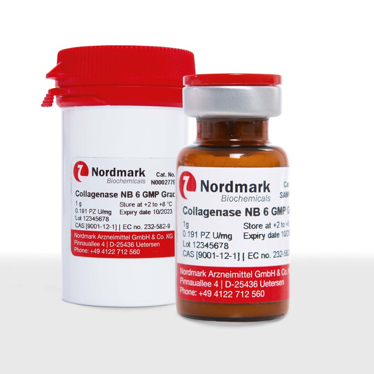 胶原酶（Nordmark）—细胞组织解离应用—无动物源和GMP级可选