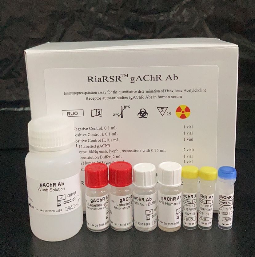 Ganglionic AChR Ab 神经节乙酰胆碱受体（gAChR）自身抗体RIA检测试剂盒