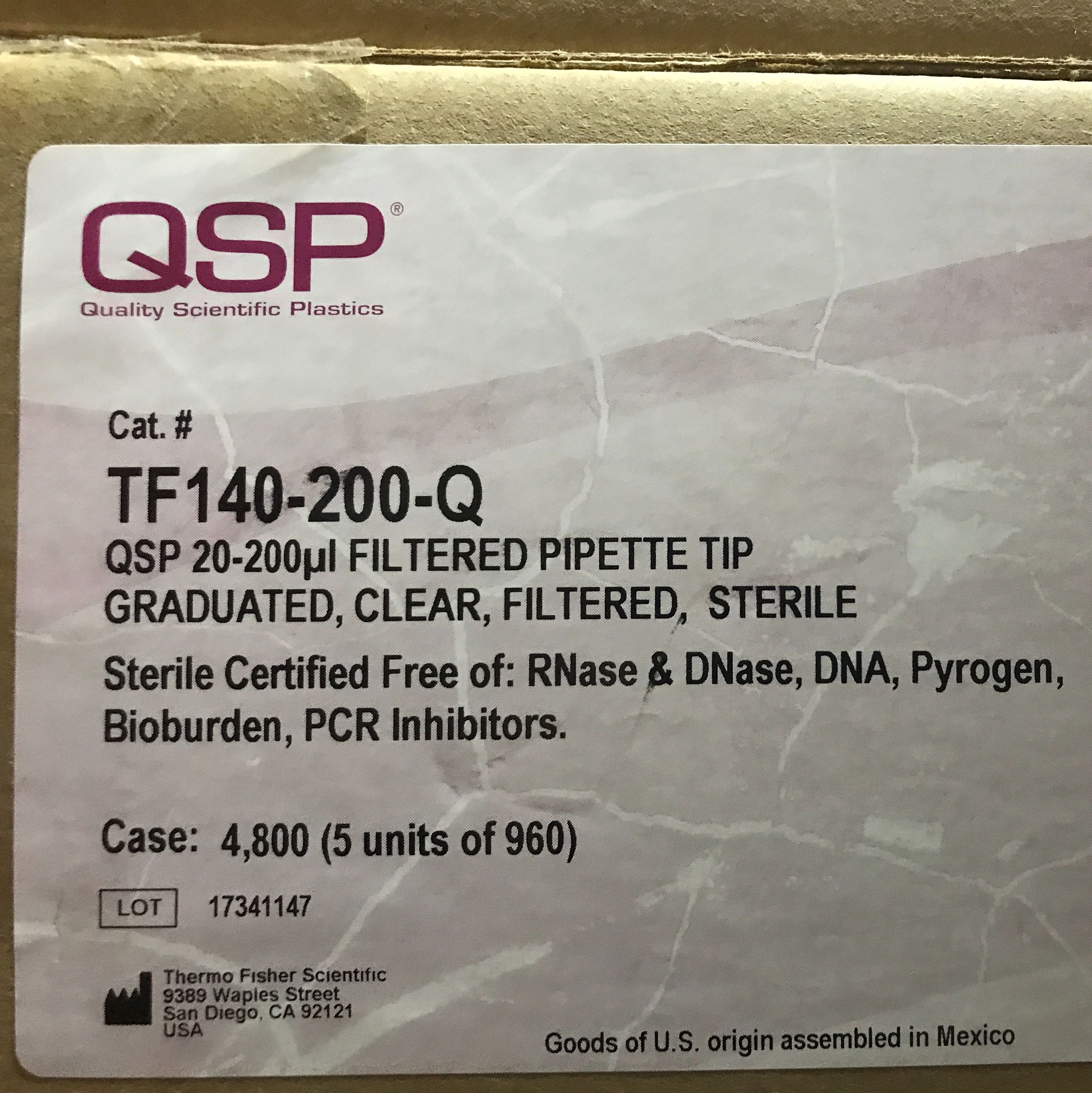 现货QSP货号TF140-200-Q畅销供应13611631389上海睿安生物
