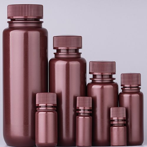 广口试剂瓶系列 棕色HDPE广口瓶8ML 15ML