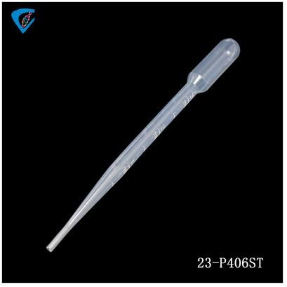 Crystalgen 3ML塑料刻度巴氏吸管，滴量52ul,长162mm,单支灭菌包装，货号23-P406ST