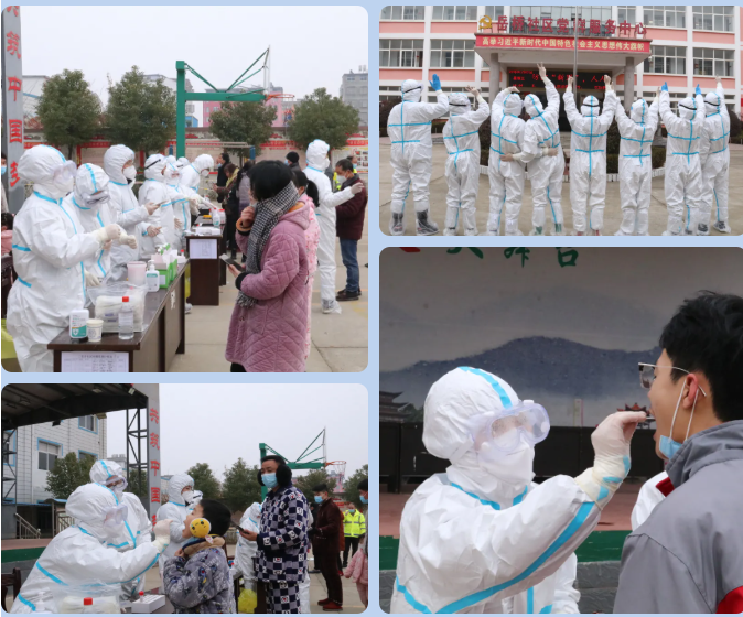 同心抗疫：河南信合医院核酸检测采样应急小组再次出征到一线