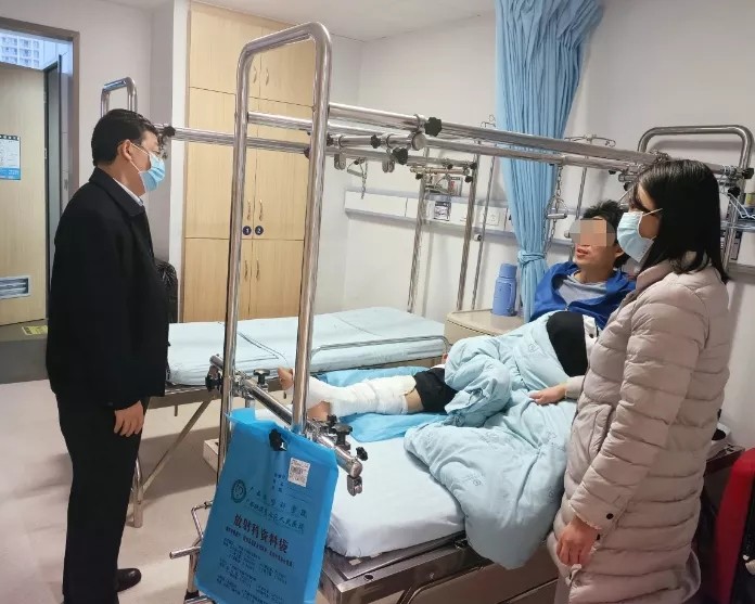 疫情防控期间广西壮族自治区人民医院北院院区为患者开通绿色通道