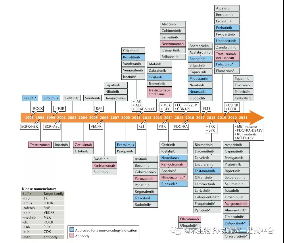 一文看遍激酶抑制剂 20 年发展之路（上）