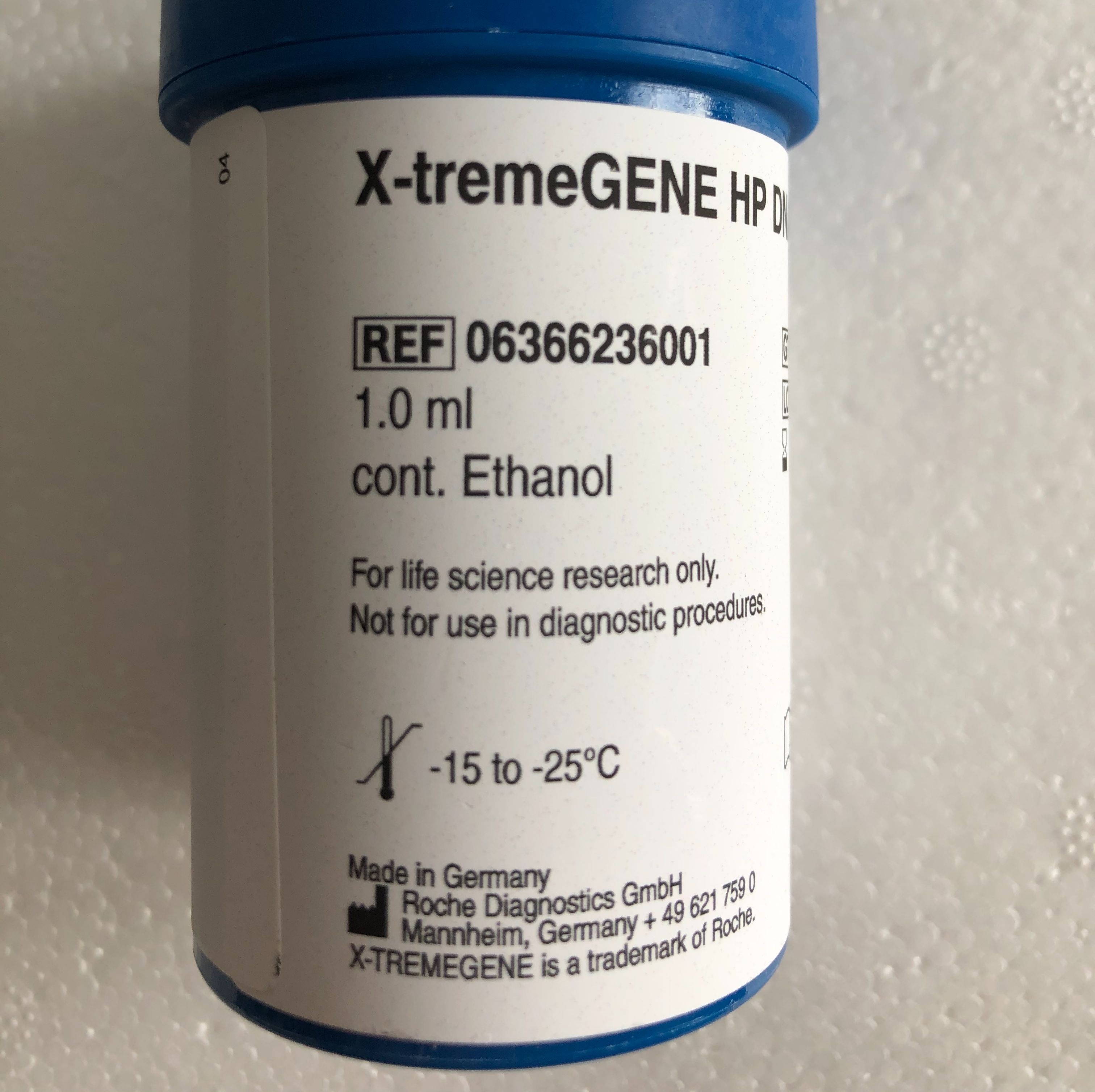 Roche货号6366236001转染试剂X-tremeGENE上海睿安13611631389