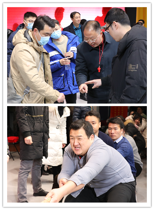 广西壮族自治区南溪山医院举办迎春职工拔河比赛