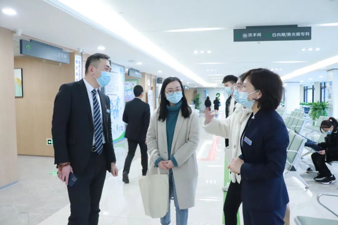 2022 年仓山区闽籍返乡学子「扬帆计划」活动打卡福州爱尔眼科医院
