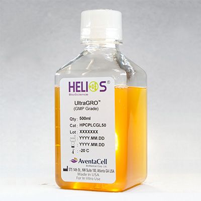 Helios UltraGRO 間充質干細胞營養添加物（GMP級別）