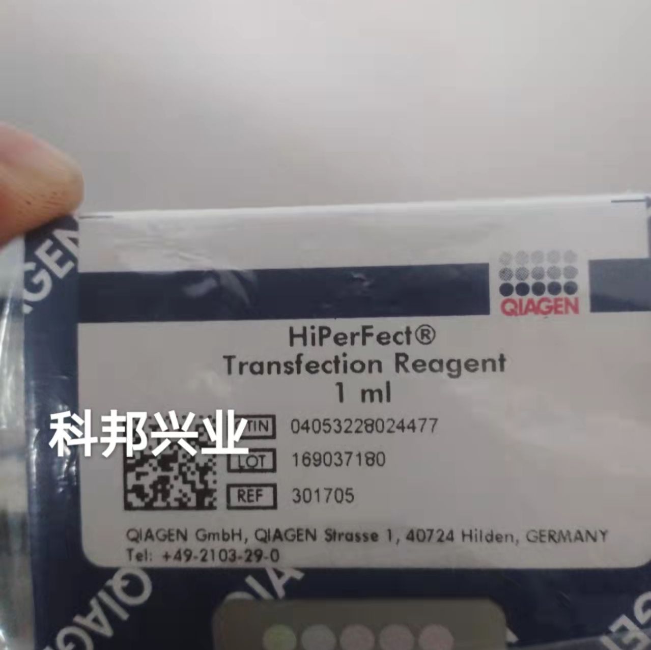 凯杰优秀代理商 QIAGEN 301705 HiPerFect Transfection Reagent