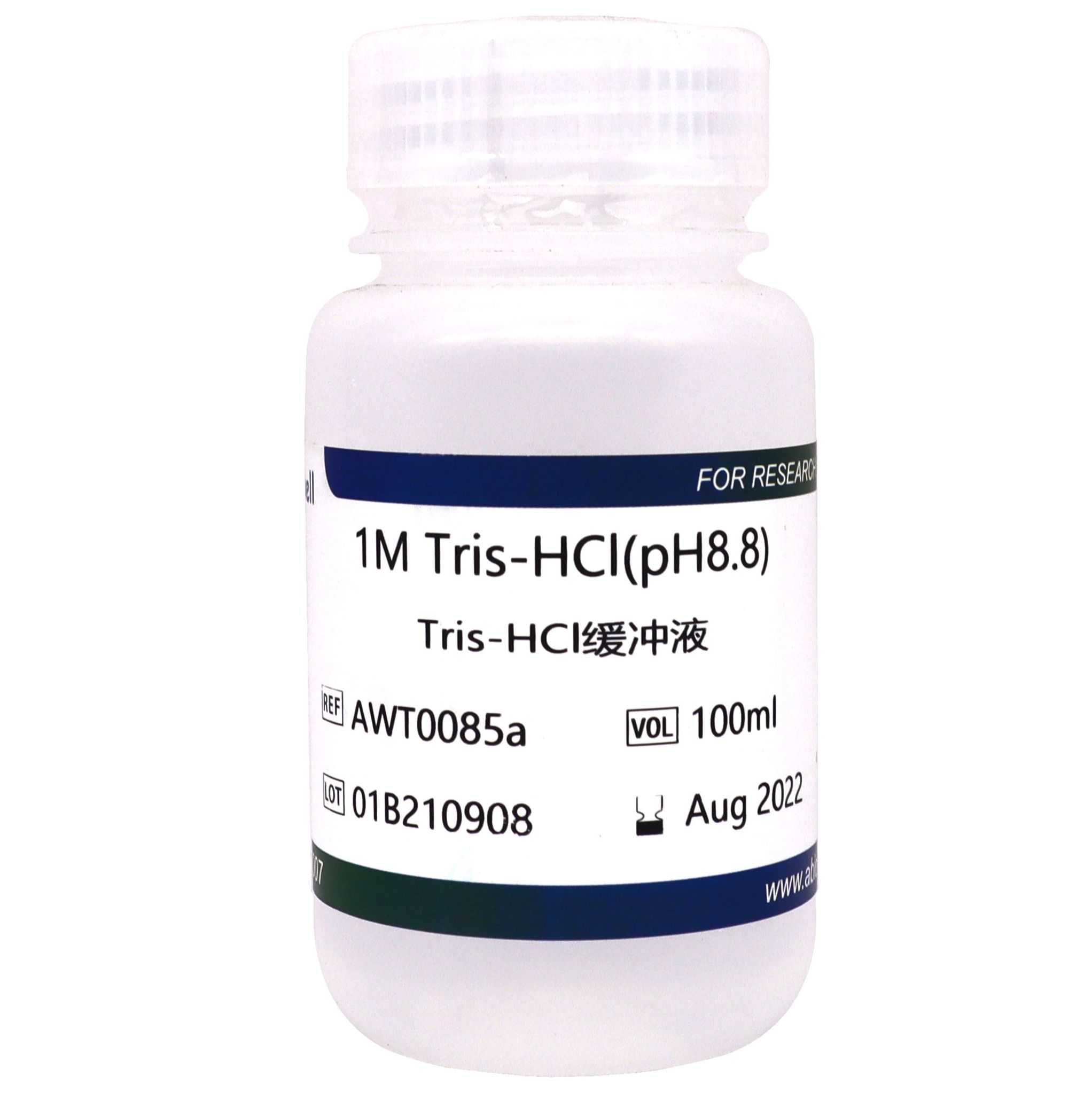Tris-HCl缓冲液(1mol/L,pH8.8)