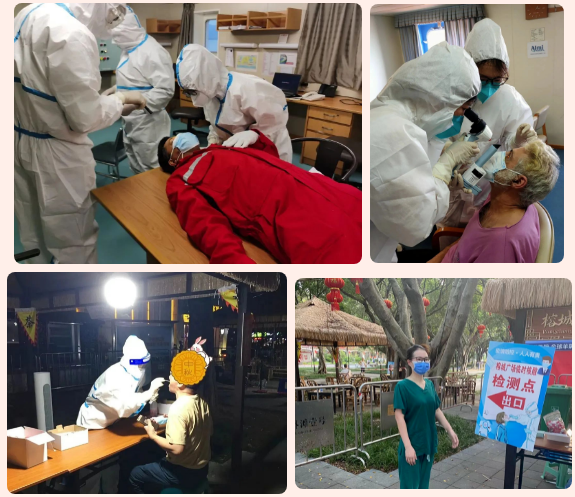 医技护齐上阵，福州爱尔青年突击队助力全民核酸检测提速、再提速