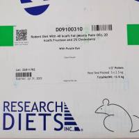 Research diets NASH D09100310 (GAN) 饲料