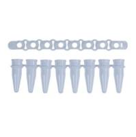 PCR八联排(0.2 mL 平盖 白色) PCR管