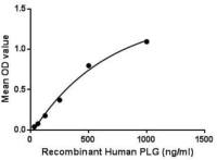 Human Plasminogen protein, His tag