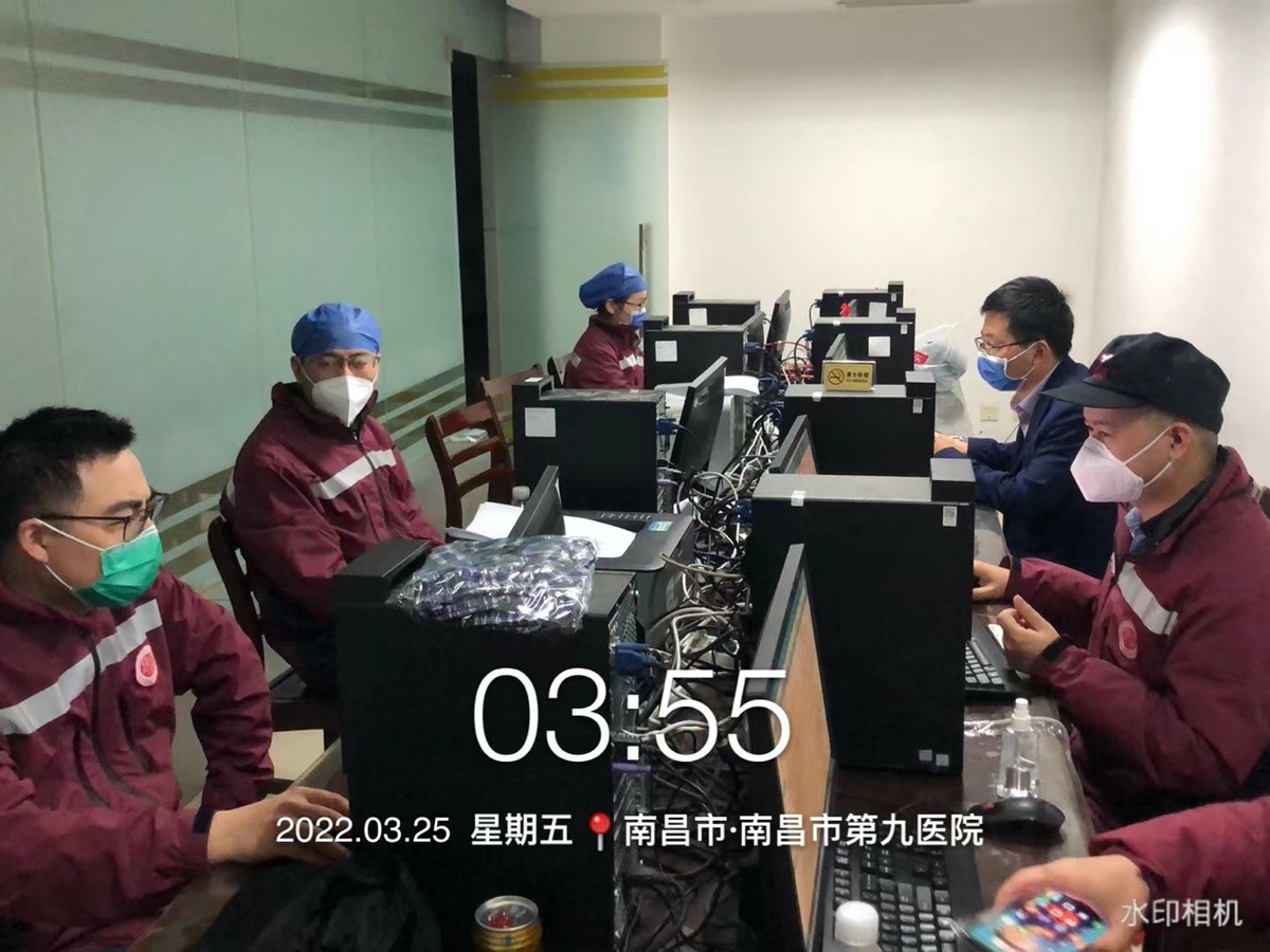 南昌大学第二附属医院援南昌市第九医院医疗队已收治 22 名患者