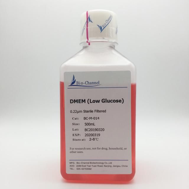 DMEM(低糖)细胞培养基/BC-M-014-500ml