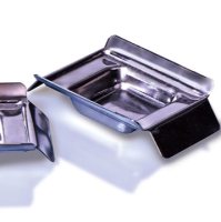 组织包埋盒  长条孔形，带可折断式的盖子，白色